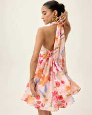 Floret Halter Dress